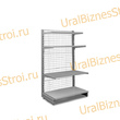 Торговый пристенный стеллаж сеткой 1950*400*1200 4 полки - uralbiznesstroi.ru – Казань