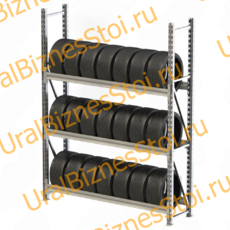 Стеллаж для колес, шин и дисков 2040x2000x400 мм - uralbiznesstroi.ru – Казань