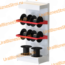Торговый стеллаж для кабеля 1950*500*900 6 катушек - uralbiznesstroi.ru – Казань