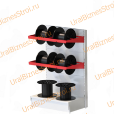 Торговый стеллаж для кабеля 1450*400*1000 4 катушки - uralbiznesstroi.ru – Казань