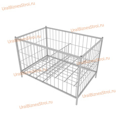 Корзина экспозиционная 1200х600х850(400) - uralbiznesstroi.ru – Казань
