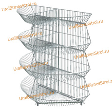 Горка из корзин полукруглая (КОШ) 3+1 облегченная - uralbiznesstroi.ru – Казань