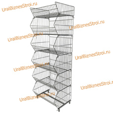 Горка из корзин (КОШ), 5+1 - uralbiznesstroi.ru – Казань