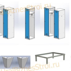 Металлическая мебель и шкафы - uralbiznesstroi.ru – Казань
