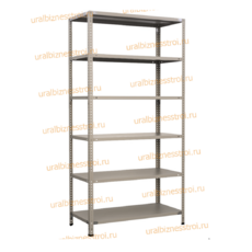 Архивный стеллаж 2000*400*1000 6 полок (Усиленный) - uralbiznesstroi.ru – Казань