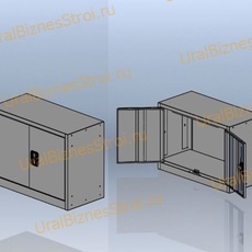 Антресоль для шкафа архивного 460*850*500 2-дверный - uralbiznesstroi.ru – Казань
