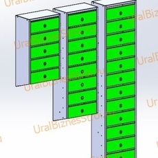 Ящики почтовые - uralbiznesstroi.ru – Казань