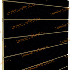 Экономпанель 1200*2400 черная (вертикально) - uralbiznesstroi.ru – Казань