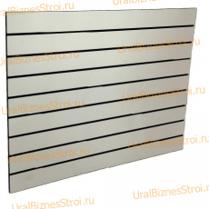 Экономпанель 1200*2400 (NS черн. МДФ) белая (Вертикально) - uralbiznesstroi.ru – Казань