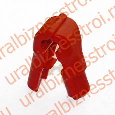 SO56-6 Противокражный замок пластиковый на крючок d=6мм,красный - uralbiznesstroi.ru – Казань