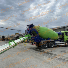 Аренда автобетоносмесителя с телескопическим гидролотоком 9 метров - uralbiznesstroi.ru – Казань