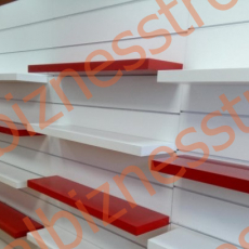 Полка ЛДСП/600*200/(красная) - uralbiznesstroi.ru – Казань