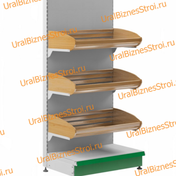 Торговый стеллаж для хлеба 1950*500*900 4 полки - uralbiznesstroi.ru – Казань