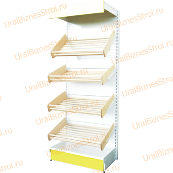 Торговый стеллаж для хлеба 2350*500*900 5 полок - uralbiznesstroi.ru – Казань
