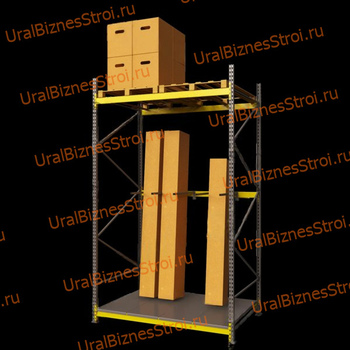 Стеллаж Cash & Carry 3000*1000*1000 - uralbiznesstroi.ru – Казань