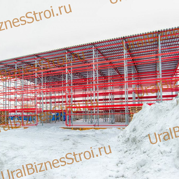 Строительство самонесущего склада 15000*25000*9000мм 4 ярусов - uralbiznesstroi.ru – Казань