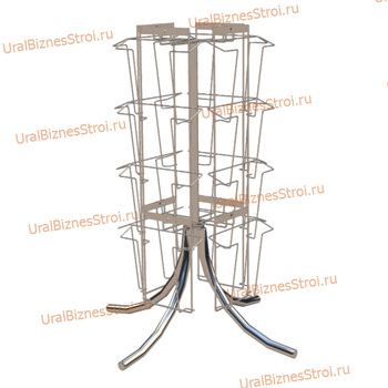 Стойка для прайс-листов настольная 4-х сторонняя, 8 ячеек, формат А4 - uralbiznesstroi.ru – Казань