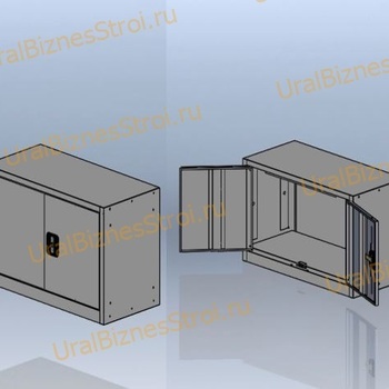 Антресоль для шкафа архивного 460*1000*400 2-дверный - uralbiznesstroi.ru – Казань