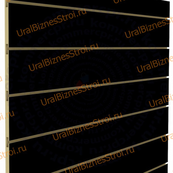 Экономпанель 1200*2400 черная (вертикально) - uralbiznesstroi.ru – Казань