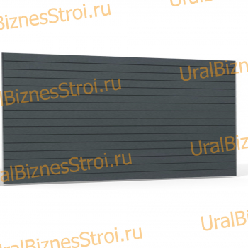 Экономпанель 2400*1200 графит (горизонтально) - uralbiznesstroi.ru – Казань