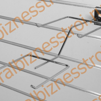 F 116 Вешалка для поясов и галстуков,300 мм, хром - uralbiznesstroi.ru – Казань