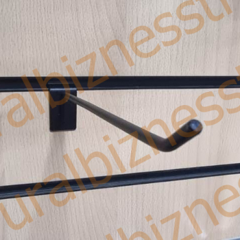 F 292 Крючок 200 мм чёрный (4мм) - uralbiznesstroi.ru – Казань