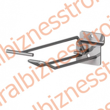 F326-250 Еврокрючок с ценник-лем,250мм,хром - uralbiznesstroi.ru – Казань